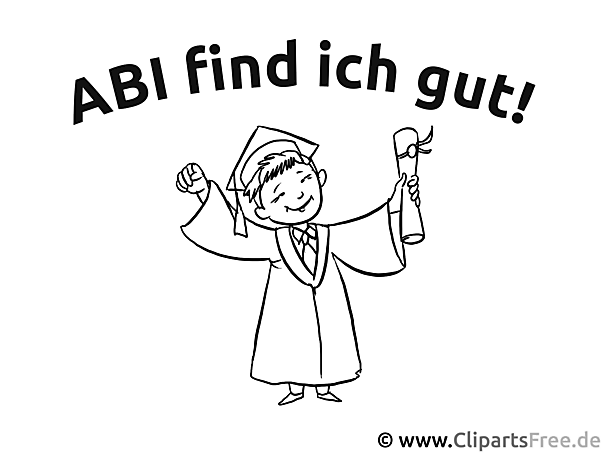 Absolvent Bild - Schule Malvorlagen