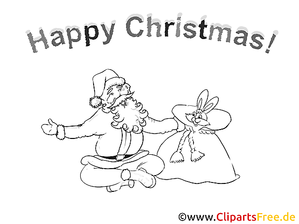 Christmas Coloring Sheet