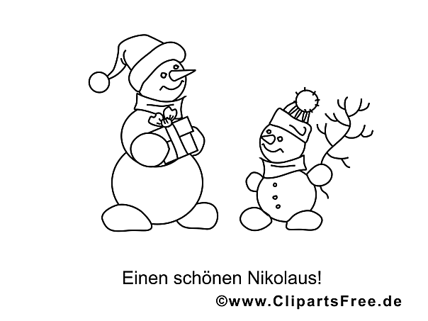 Schneemann mit Kind Ausmalbilder für Kinder kostenlos ausdrucken Schneemann mit Kind Ausmalbilder für Kinder kostenlos ausdrucken