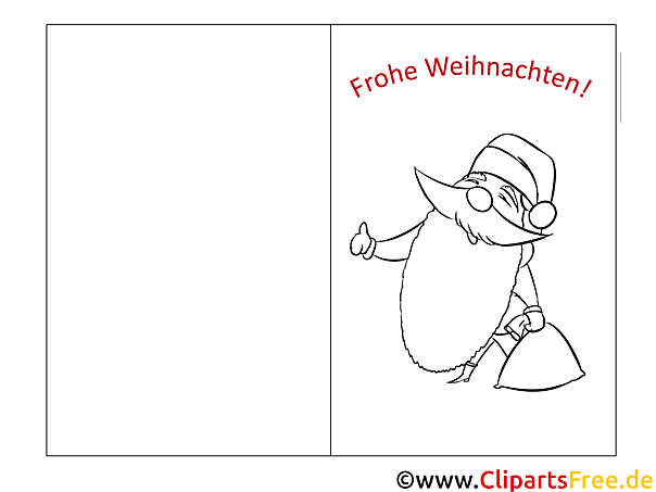 Weihnachtsmann Bärte Kostenlose Fensterbilder zu Weihnachten zum Ausdrucken
