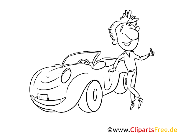 Kredit für Auto Ausmalbild, Bild, Grafik, Illustration Kredit für Auto Ausmalbild, Bild, Grafik, Illustration