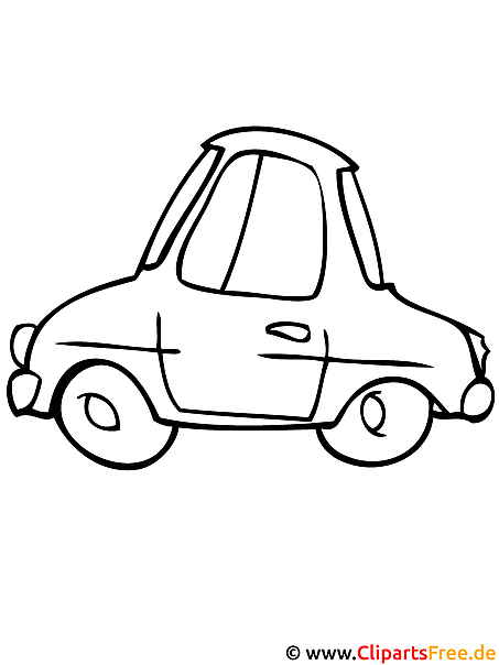 PKW Ausmalbild gratis PKW Ausmalbild gratis