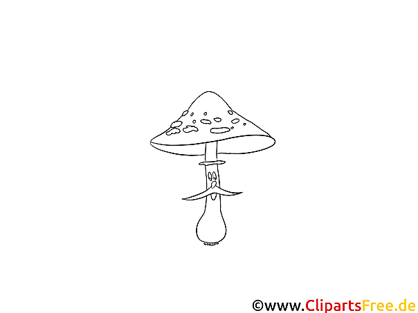 Fliegenpilz Malvorlage zum Drucken Fliegenpilz Malvorlage zum Drucken