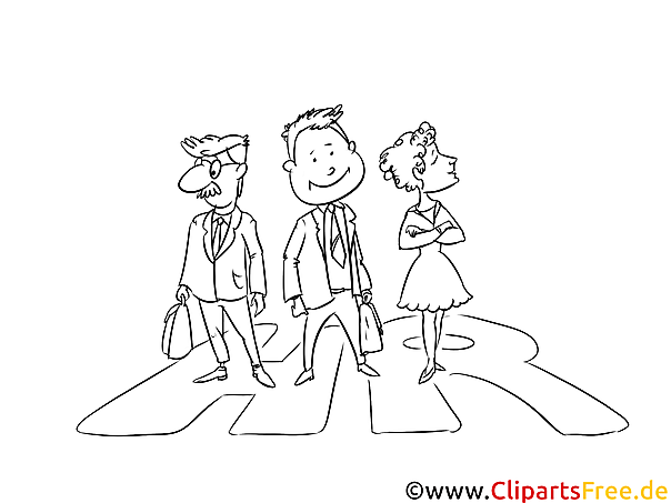 Personal Vorlage zum Malen, Bild, Grafik, Illustration schwarz weiss