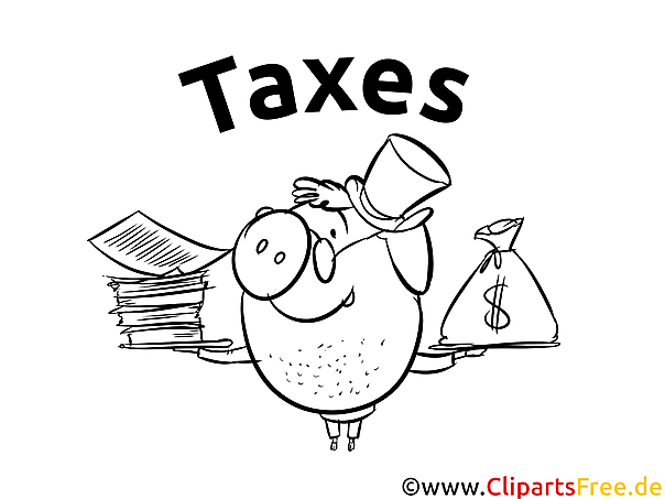 Coloring Sheet Taxes
