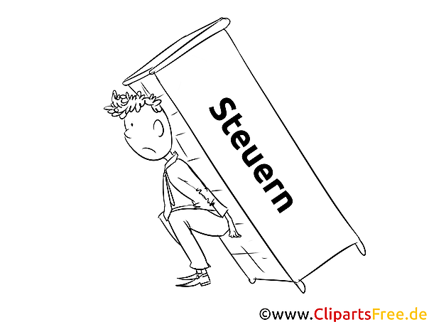 Gratis Bild zum Ausmalen Mann mit Schrank Gratis Bild zum Ausmalen Mann mit Schrank