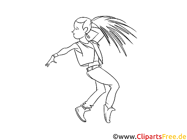 Dancer Image, Colouring, Pic free Dancer Image, Colouring, Pic free