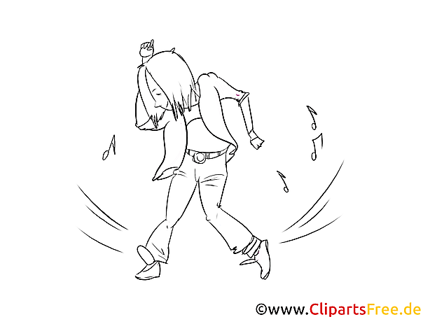 Hip Hop Dance Colorings, Pics, Images