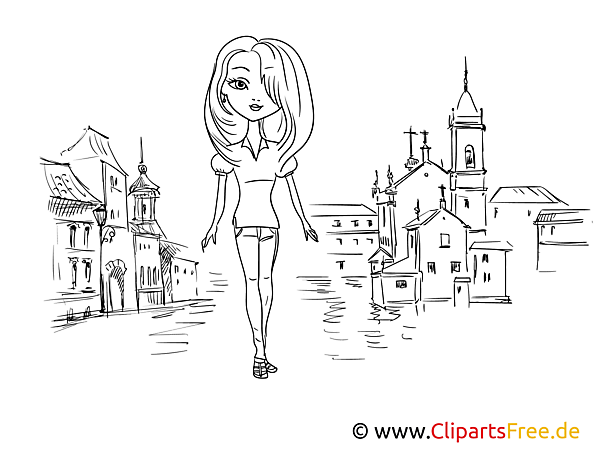 Girl, Top Model, Star, Women Coloring Page Girl, Top Model, Star, Women Coloring Page