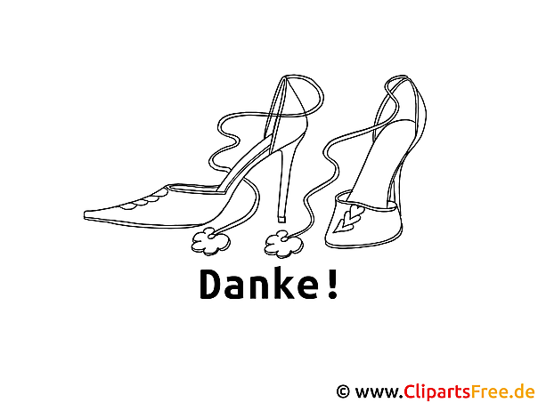 Frauenschuhe Bilder zum Ausmalen