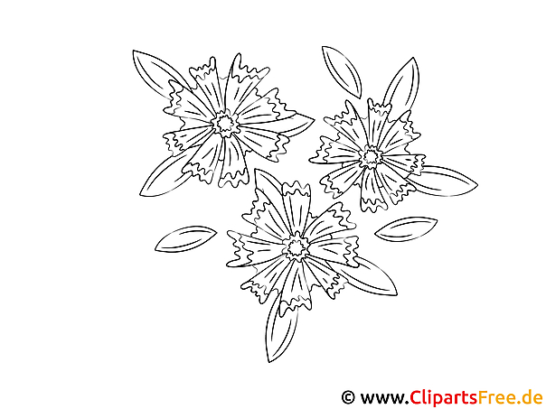 Ausmalbilder Window Color mit Blumen