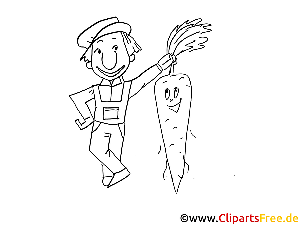 Farmer coloring sheets free