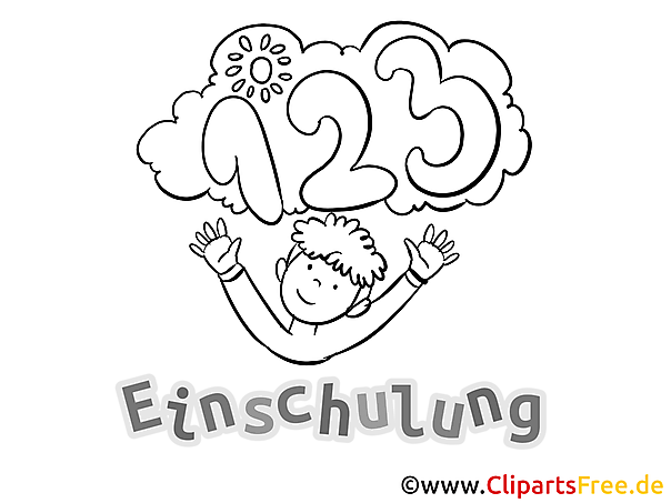 Bilder zur Einschulung gratis zum Ausmlaen