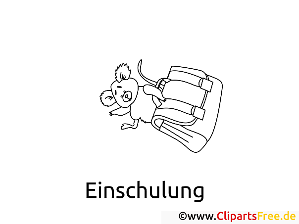 Schule Bild zum Anmalen Schule Bild zum Anmalen