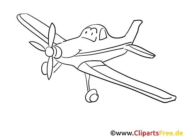 Flugzeug Flughafen Ausmalbilder zum Drucken