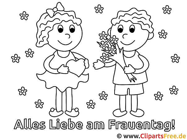 Glückwunsch zum Frauentag selbst erstellen