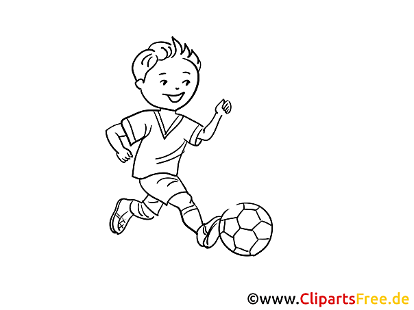 Printable coloring page for football