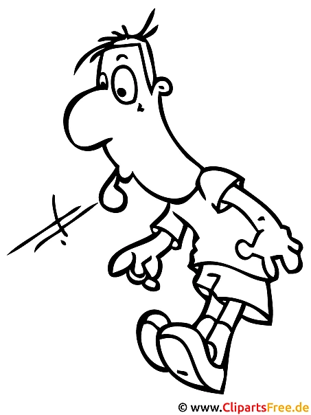 Schiedsrichter Cartoon zum Ausmalen Schiedsrichter Cartoon zum Ausmalen