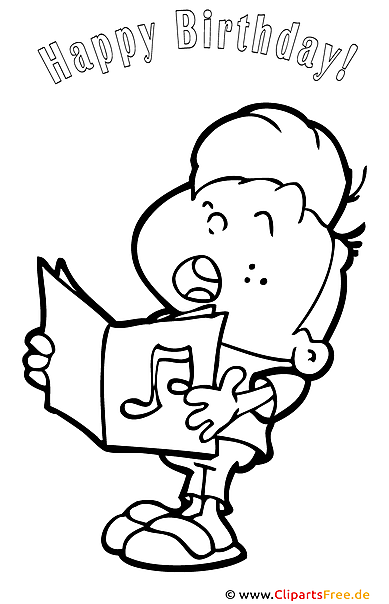 Geburtstag Malvorlage gratis als PDF Geburtstag Malvorlage gratis als PDF