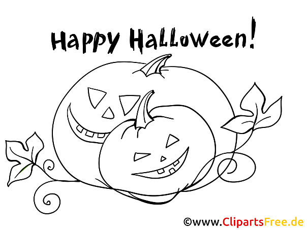 Kostenlose Malbilder zu Halloween Kostenlose Malbilder zu Halloween