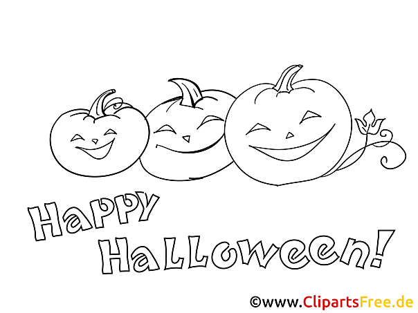 Kürbisse zu Halloween Ausmalbilder Kürbisse zu Halloween Ausmalbilder