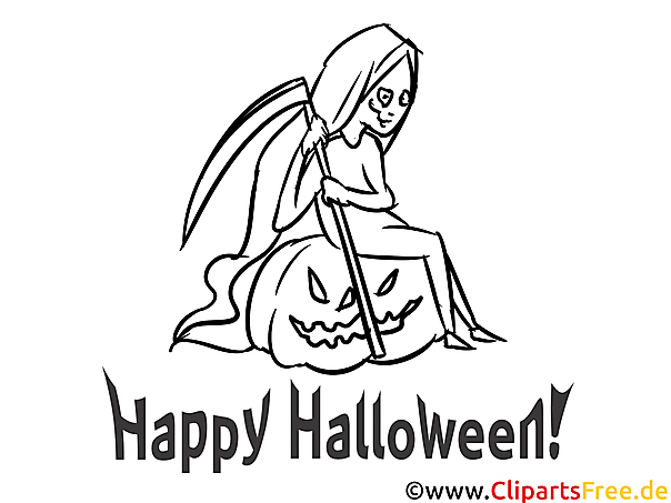 Vorlage zum Ausmalen zu Halloween Vorlage zum Ausmalen zu Halloween