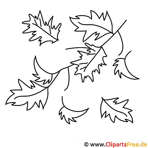 Wind Bild - Vorlage zum Malen Herbst Wind Bild - Vorlage zum Malen Herbst