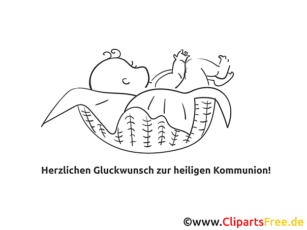 Kommunion Malvorlage Korb Neugeborene