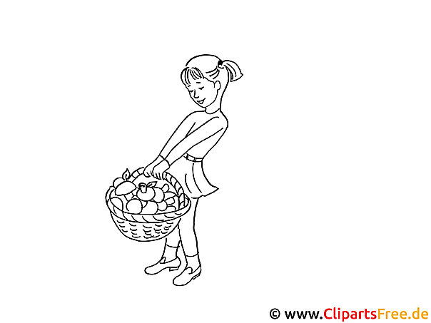 Girl Coloring Sheet