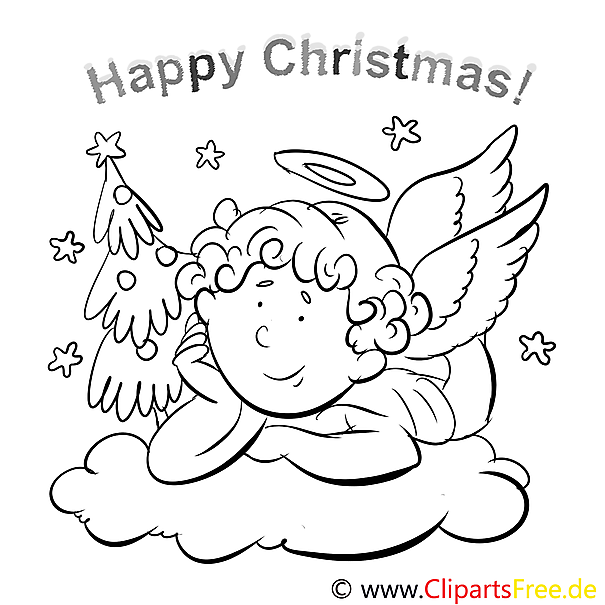 wolke engel merry christmas coloring sheets malvorlagen