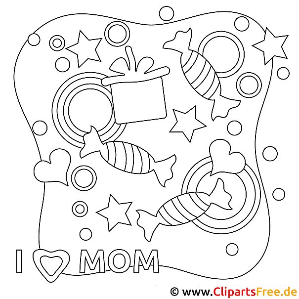 Kostenloses Ausmalbild I ❤️ MOM als PDF Malvorlage zum Ausdrucken Kostenloses Ausmalbild I ❤️ MOM als PDF Malvorlage zum Ausdrucken