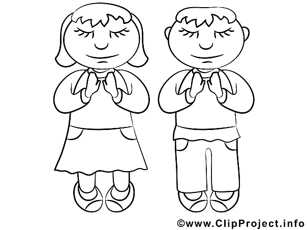 Kostenloses Ausmalbild von Kindern zum Ausmalen im PDF-Format