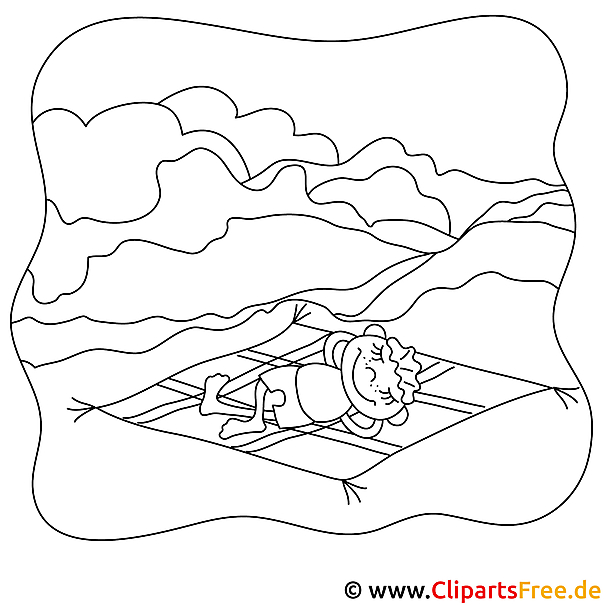 Kostenloses Ausmalbild für Kinder im PDF-Format zum Ausdrucken