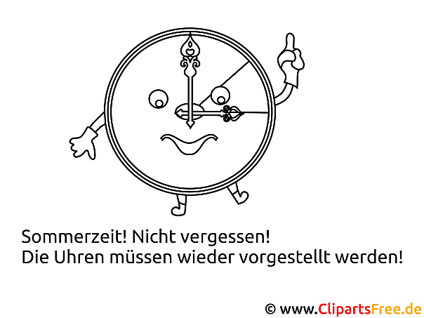 Kostenloses Ausmalbild Uhr im PDF-Format – Malvorlage für Kinder Kostenloses Ausmalbild Uhr im PDF-Format – Malvorlage für Kinder