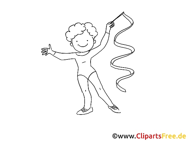 Sportler gratis Bilder zum Ausmalen