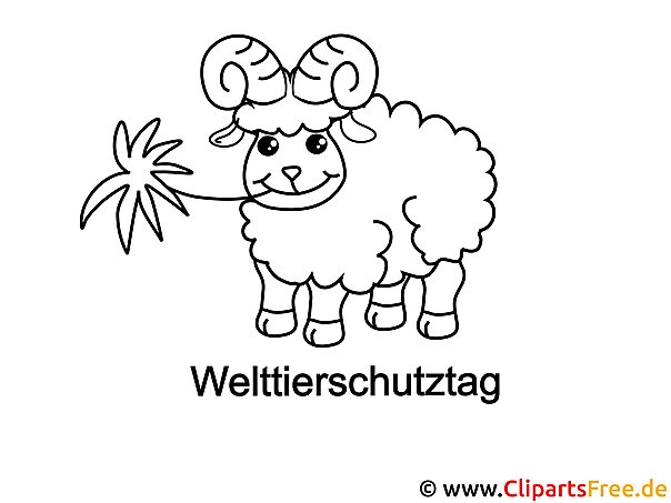 Kostenloses Ausmalbild Schaf im PDF-Format für kreative Kinder Kostenloses Ausmalbild Schaf im PDF-Format für kreative Kinder