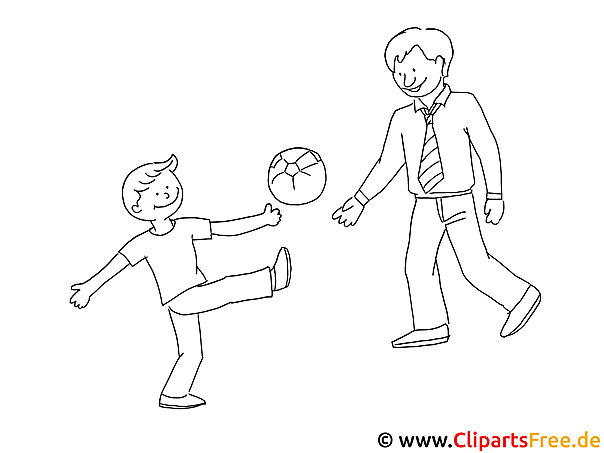 Kostenloses Ausmalbild Fußballspiel für Kinder im PDF-Format Kostenloses Ausmalbild Fußballspiel für Kinder im PDF-Format