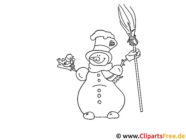 Free Christmas Coloring page