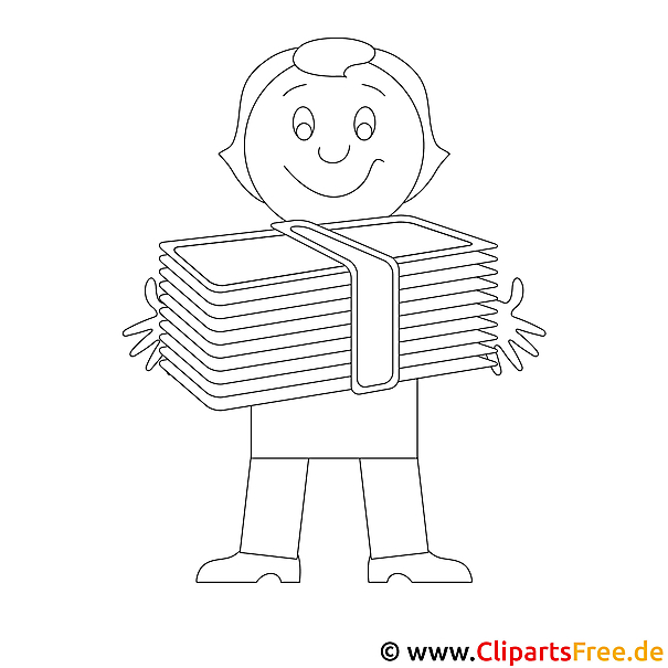 Glueckspilz Bild, Malvorlage gratis