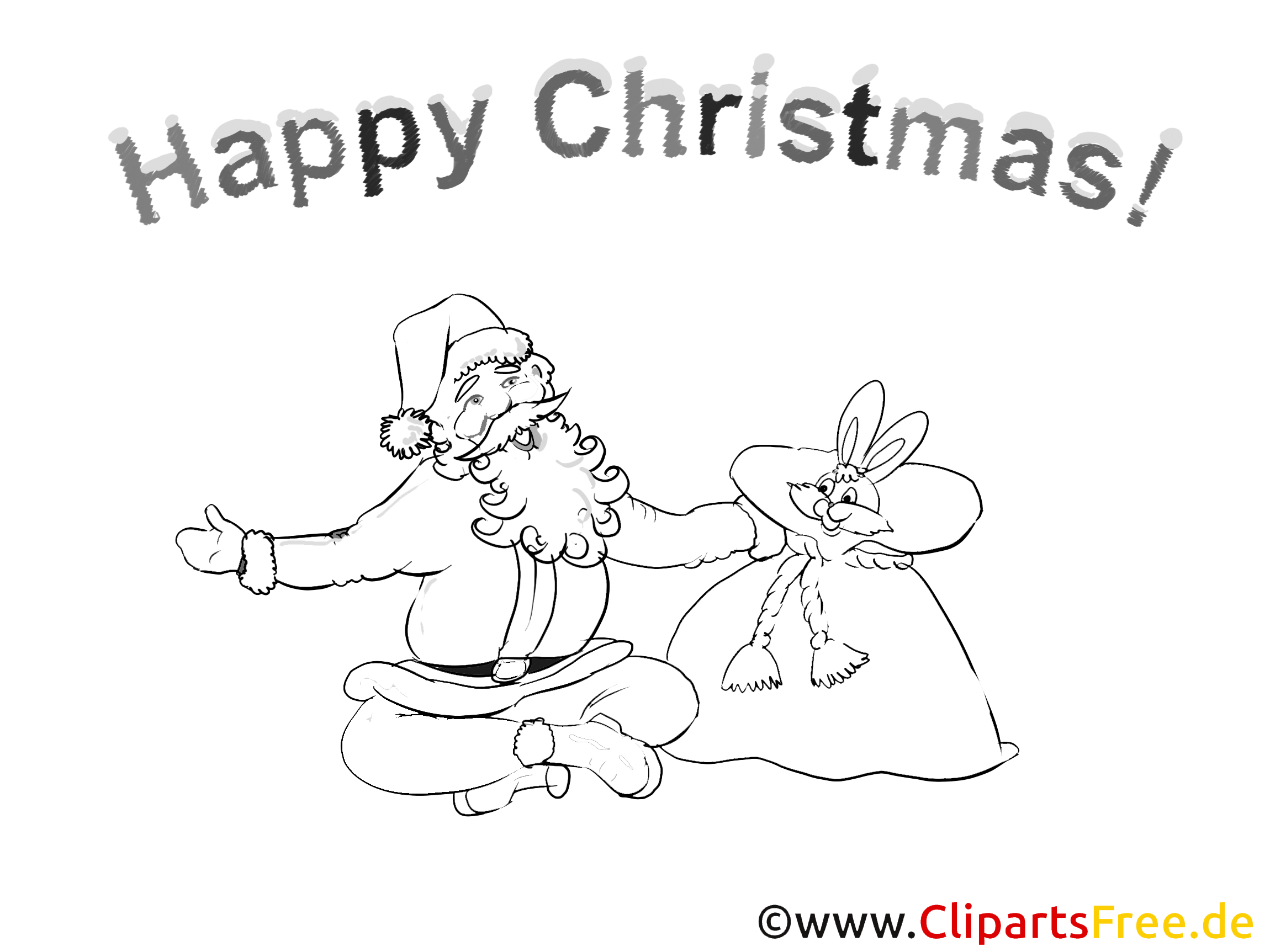 Christmas Coloring Sheet