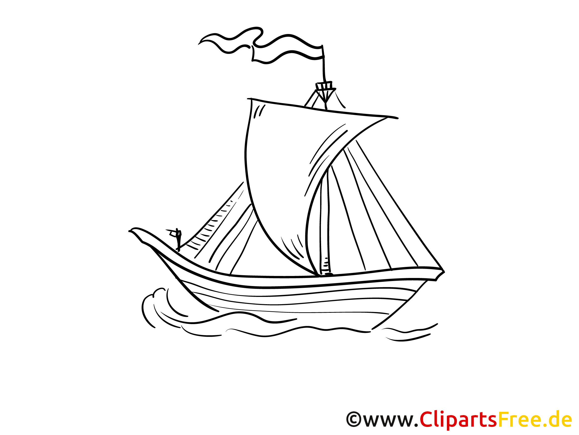 segel flagge kostenlose malvorlagen von schiffen und booten