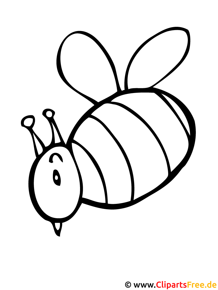 Bienen Ausmalbilder Bijen Bees Printable Bijenkorf Abeille ...