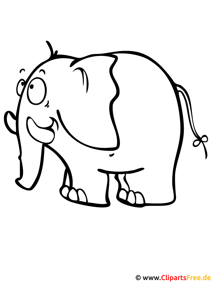 elefant malvorlage  malvorlagen gratis