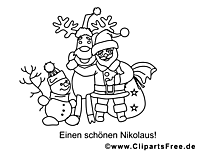 C'est la période de Noël pour imprimer gratuitement des pages à colorier pour les enfants