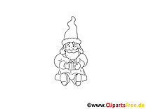 Happy Santa Templates for Lessons
