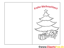 Star Christmas Tree Gratis utskrivbara julfönsterbilder