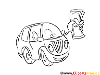 Auto Loan Coloring Picture Picture Graphic Illustration