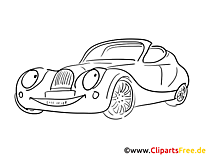 Free car coloring page
