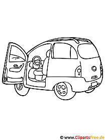 Car Coloring Page - Car Coloring Pages