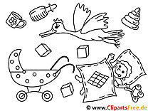 Print out pictures for coloring Kindergarten, children